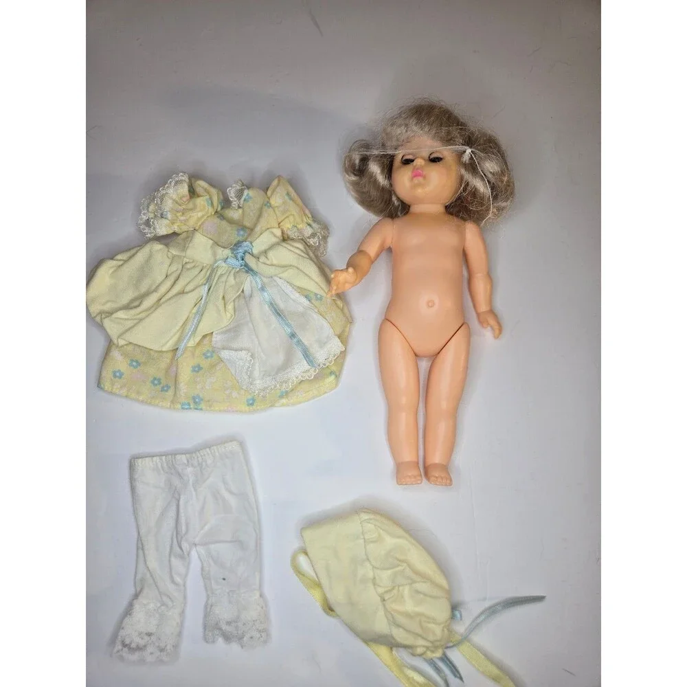 Vogue Ginny Doll Blonde Dill in Little Bo Peep Outfit No Shoes or Accessories